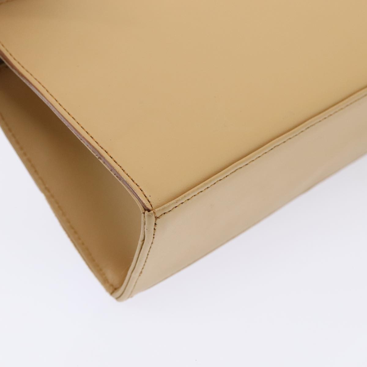 Burberry Vintage Handbag Leather, BEIGE, LEATHER, Handbag