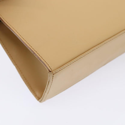 Burberry Vintage Handbag Leather, BEIGE, LEATHER, Handbag