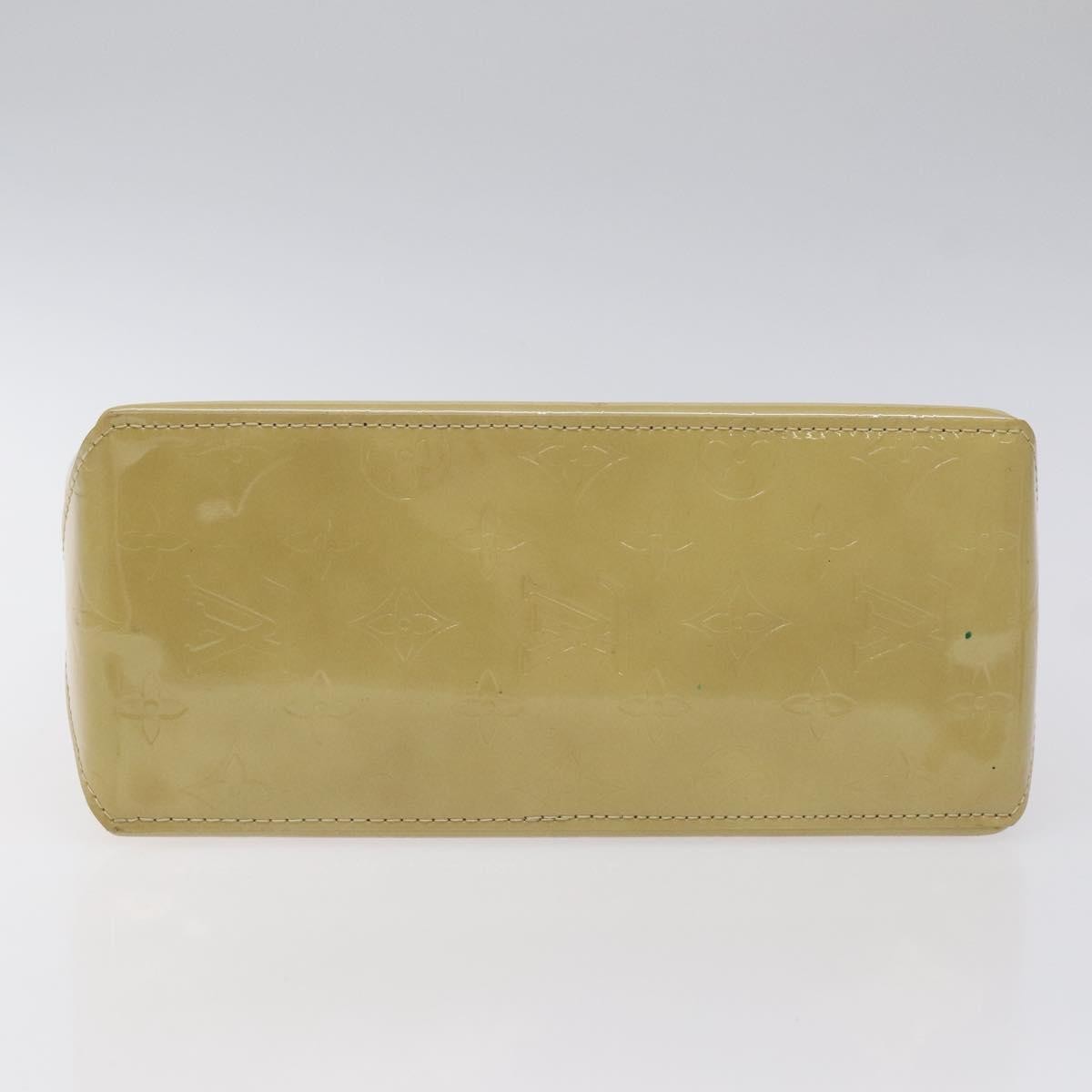 Louis Vuitton Reade Handbag Monogram Vernis, BEIGE, PATENT_LEATHER, Handbag