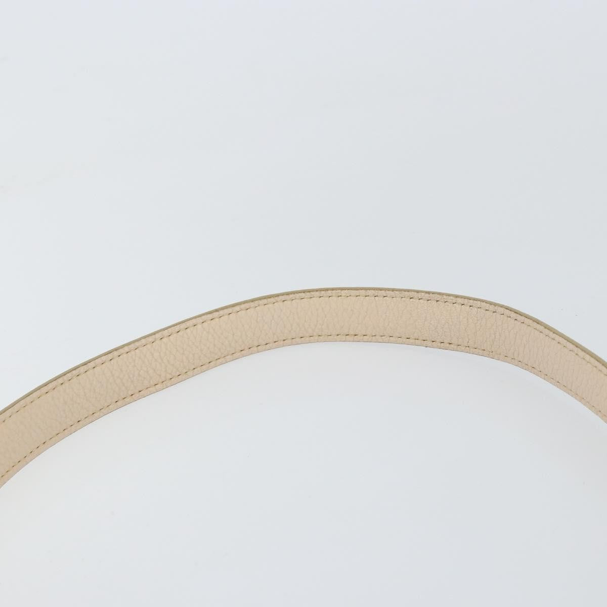 Hermes Massai Bag Leather, BEIGE, LEATHER, Shoulder bag