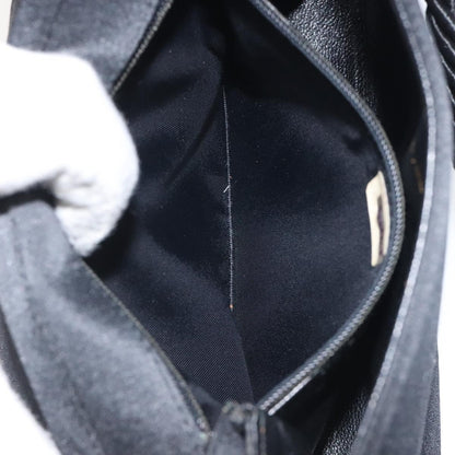 Chanel Vintage Camellia Flap Crossbody Bag Silk, BLACK, SILK, Shoulder bag