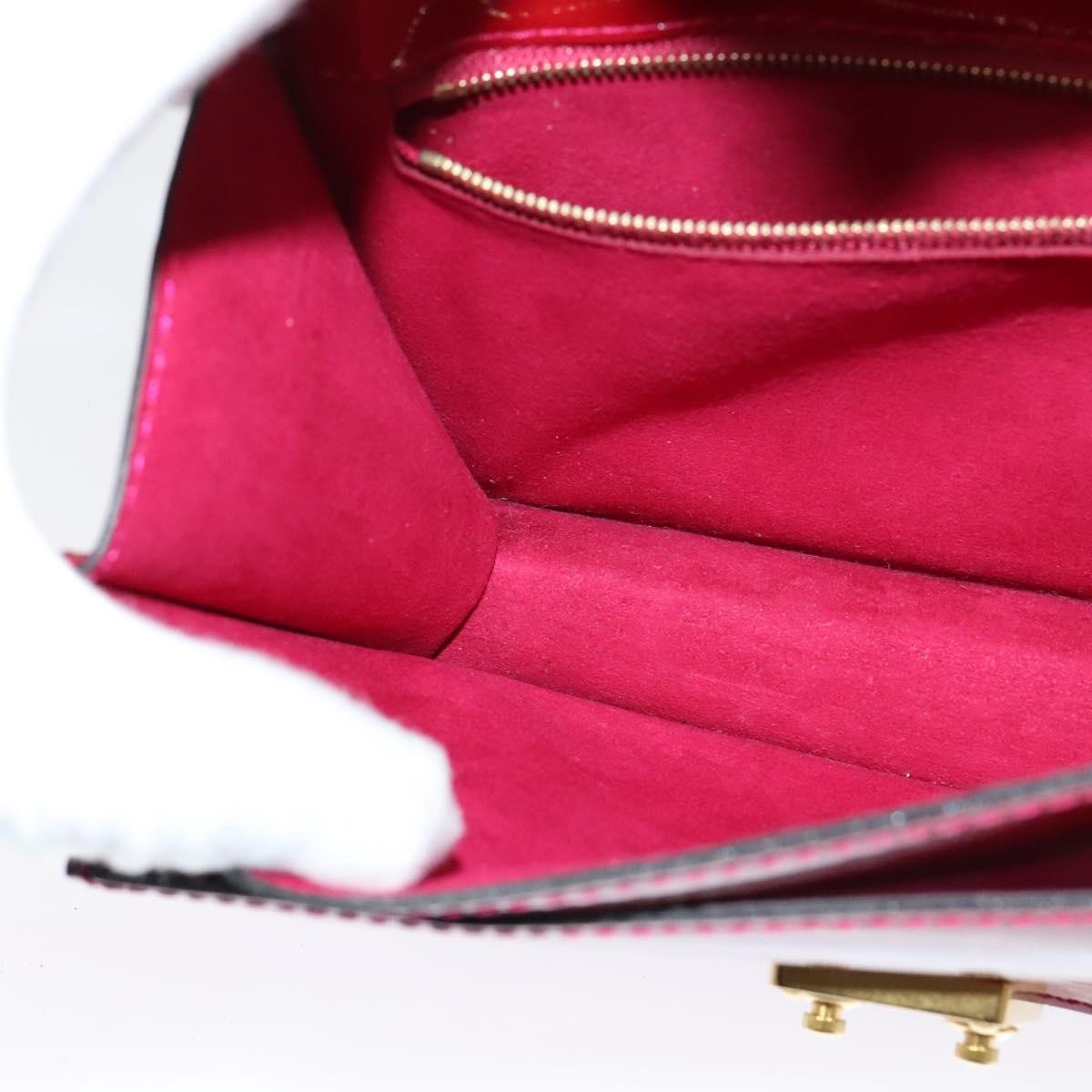 Louis Vuitton Monceau Handbag Vernis, RED, PATENT_LEATHER, Handbag