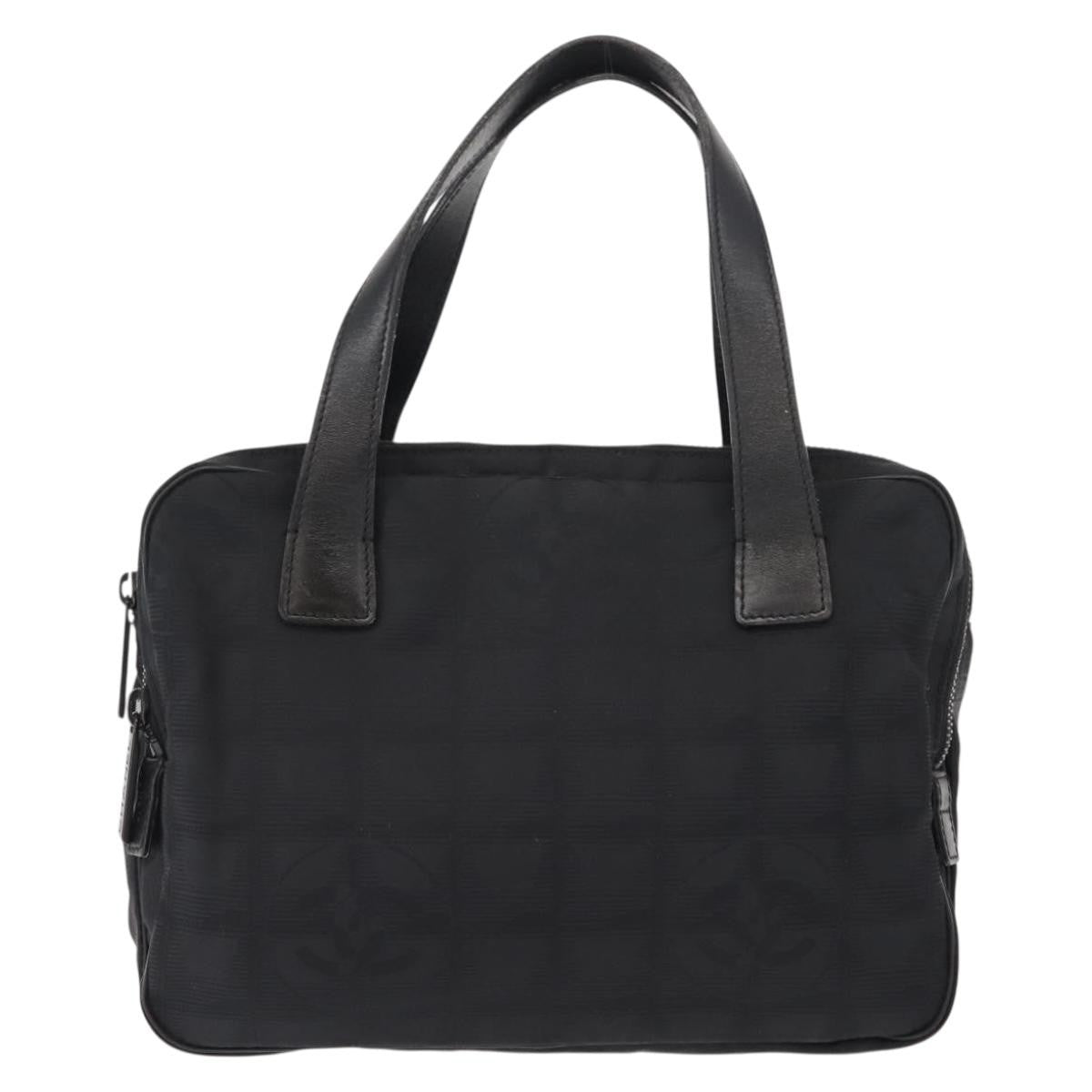 Chanel Travel Line Convertible Satchel Nylon, BLACK, NYLON, Handbag