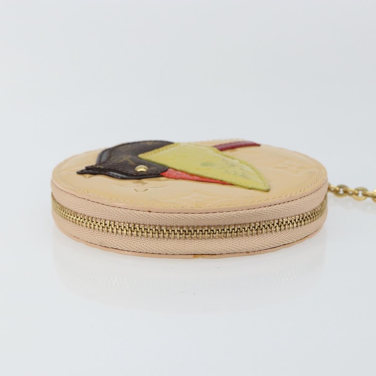 Louis Vuitton Chapeau Coin Purse Limited Edition Monogram Vernis Roses, MULTICOLOUR, PATENT_LEATHER, Clutche & pouche