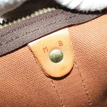 Louis Vuitton Keepall Bag Monogram Canvas, BROWN, CANVAS, Travel bag