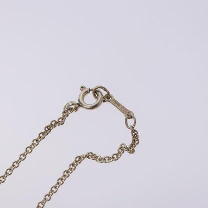 Tiffany & Co. Elsa Peretti Open Heart Pendant Necklace Sterling Silver, SILVER, SILVER, Necklace