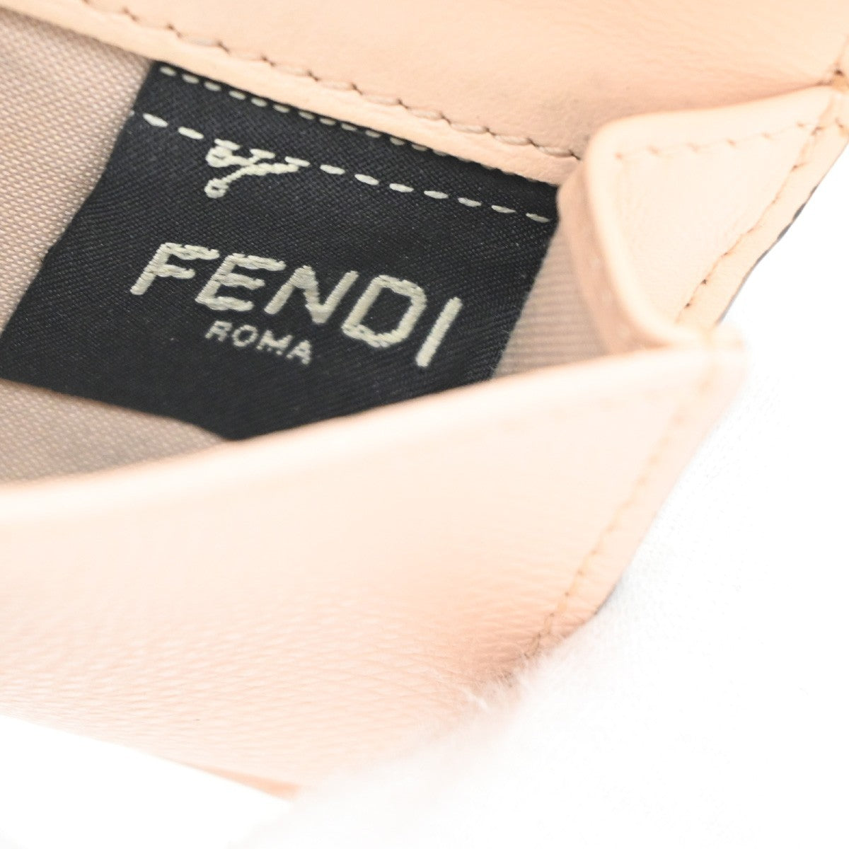 Fendi F is Fendi Trifold Wallet Leather, PINK, LEATHER, Wallets