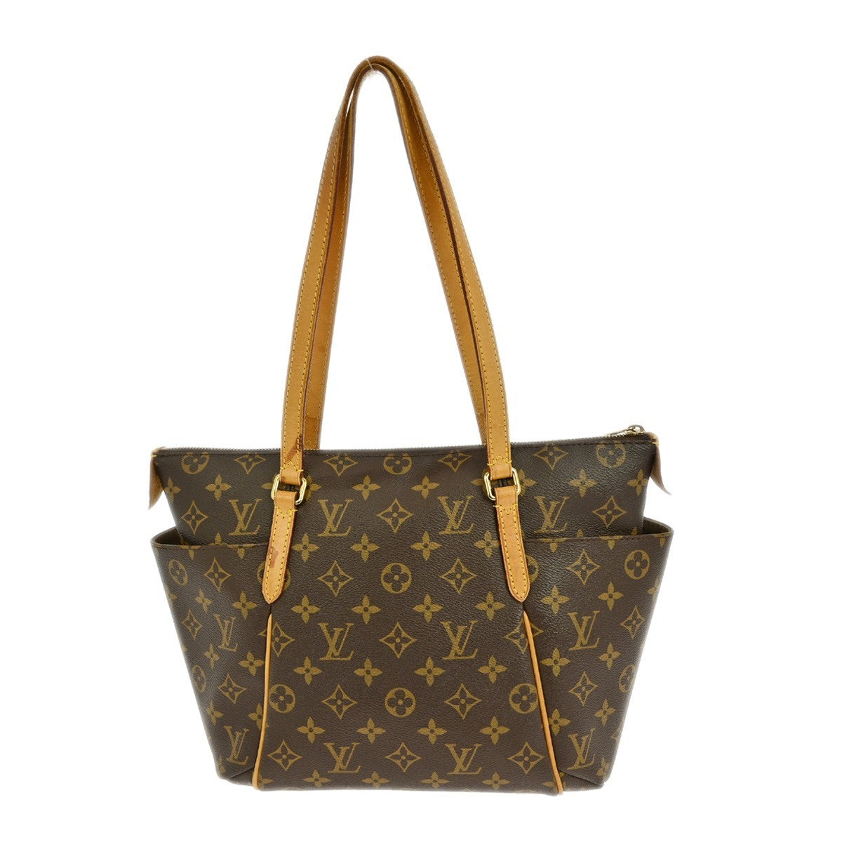 Louis Vuitton Totally Handbag Monogram Canvas, BROWN, CANVAS, Tote bag