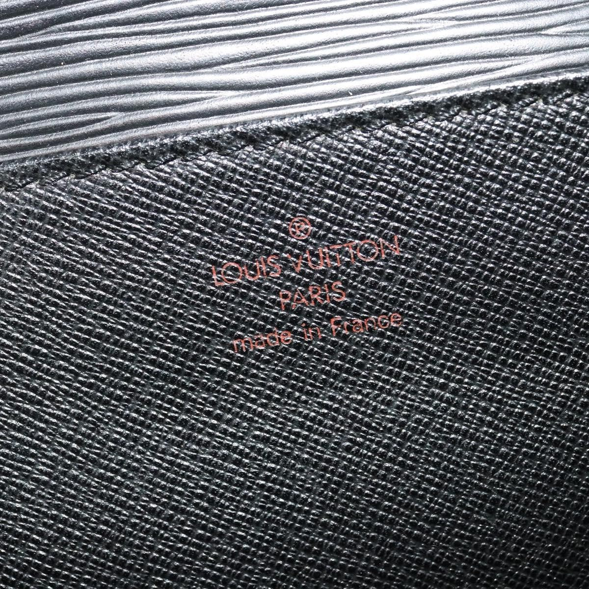 Louis Vuitton Serviette Ambassadeur Handbag Epi Leather, BLACK, LEATHER, Handbag