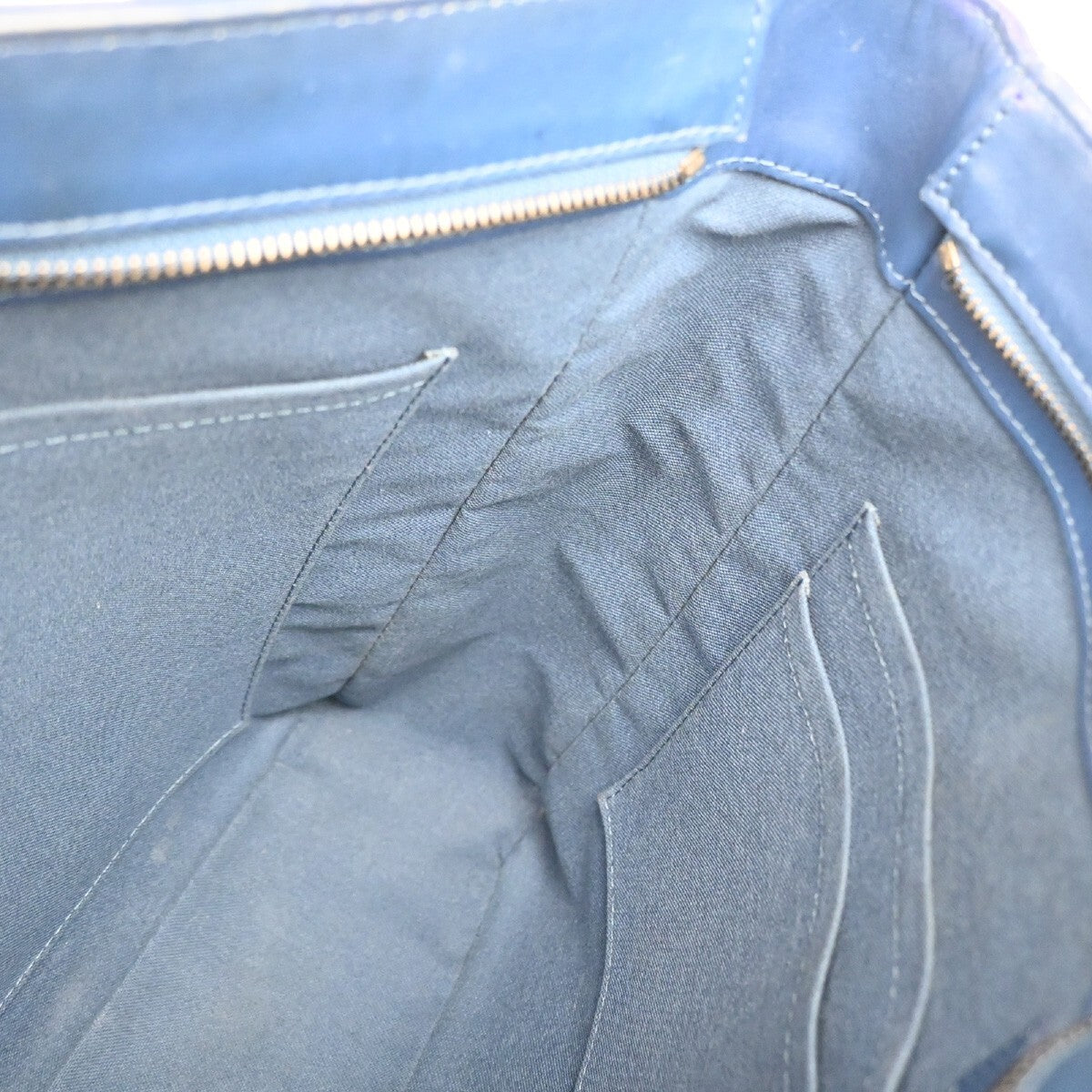 Louis Vuitton Tadao Handbag Damier Infini Leather, BLUE, LEATHER, Handbag