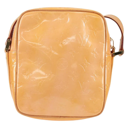 Louis Vuitton Wooster Handbag Monogram Vernis, BEIGE, PATENT_LEATHER, Handbag