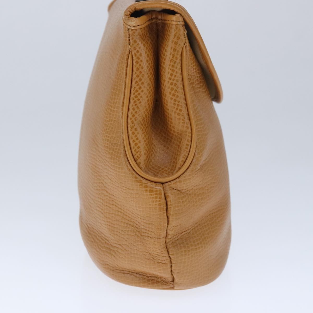 Christian Dior Vintage CD Handbag Leather, BROWN, LEATHER, Handbag