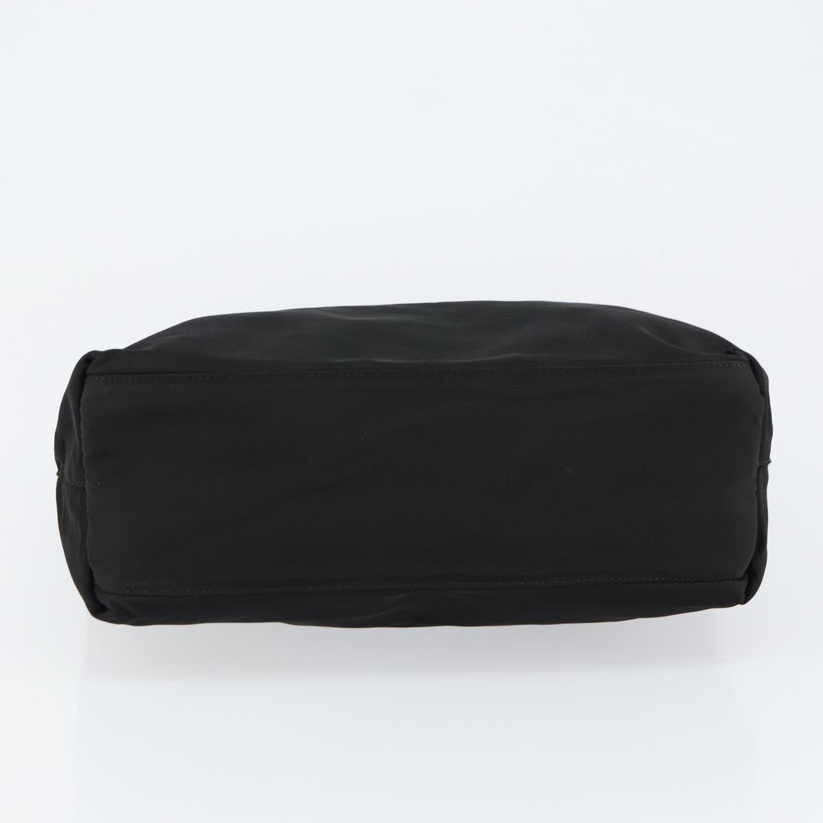 Prada Vintage Zip Tote Tessuto, BLACK, NYLON, Tote bag
