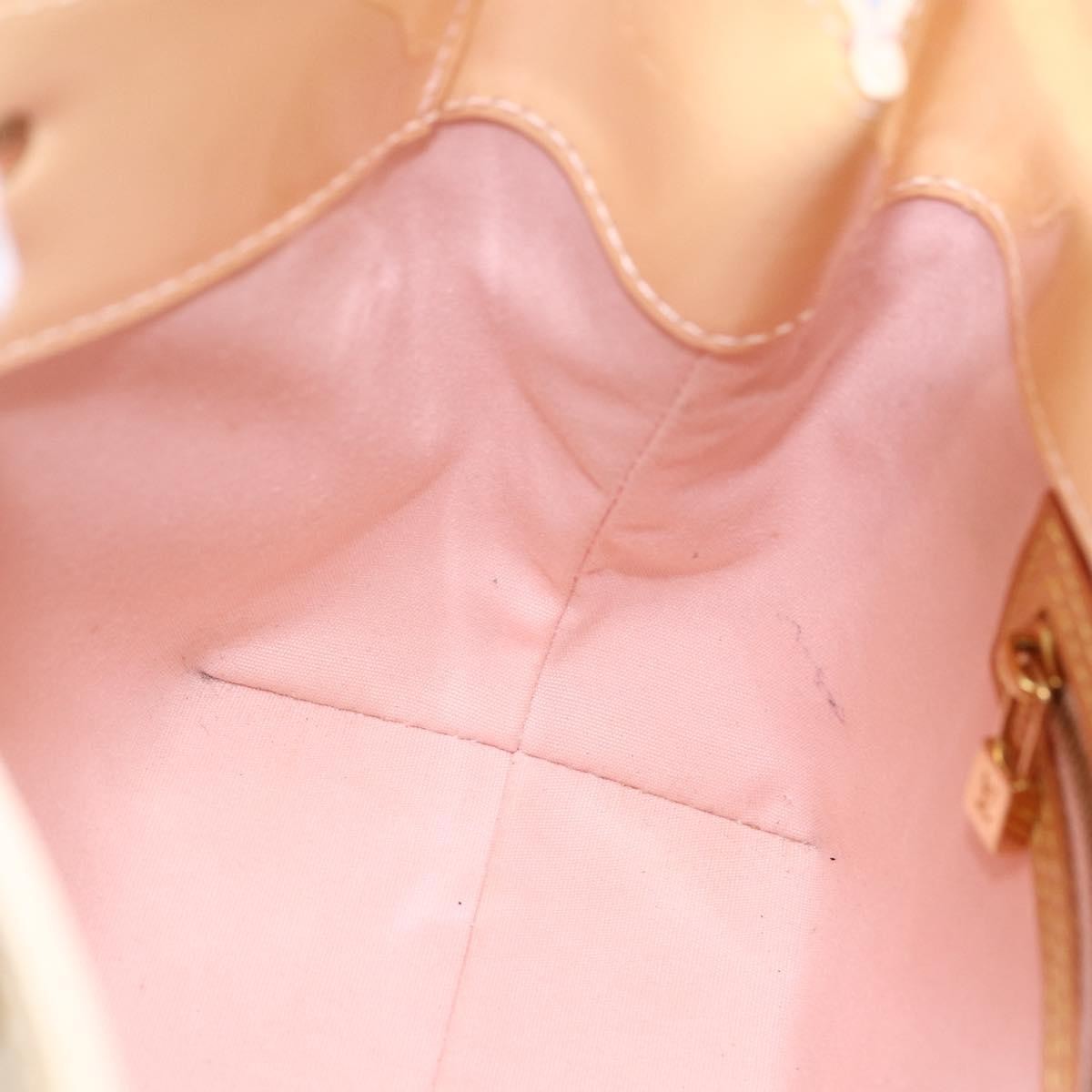 Louis Vuitton Reade Handbag Monogram Vernis, BEIGE, PATENT_LEATHER, Handbag