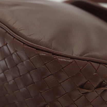 Bottega Veneta Intrecciato Leather, PURPLE, LEATHER, Clutche & pouche