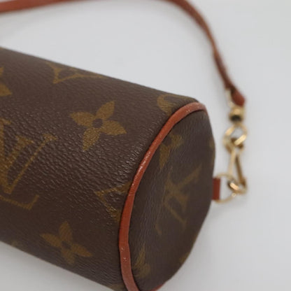 Louis Vuitton Papillon Pochette Monogram Canvas, BROWN, CANVAS, Clutche & pouche