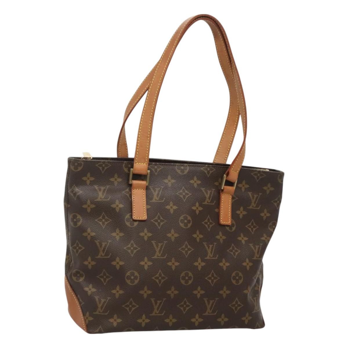 Louis Vuitton Cabas Piano Monogram Canvas, BROWN, CANVAS, Tote bag