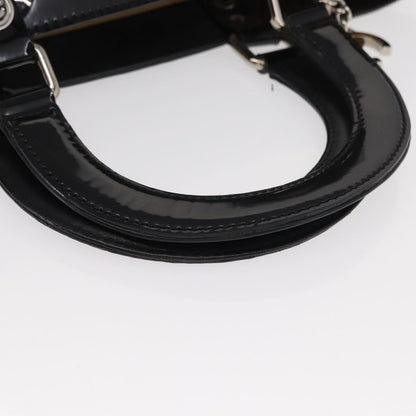 Chanel CC No.5 Shopping Tote Perforated Patent, BLACK, PATENT_LEATHER, Tote bag