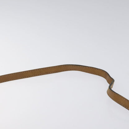 Christian Dior Vintage Honeycomb Flap Crossbody Bag Coated Canvas, BROWN, CANVAS, Crossbody bag