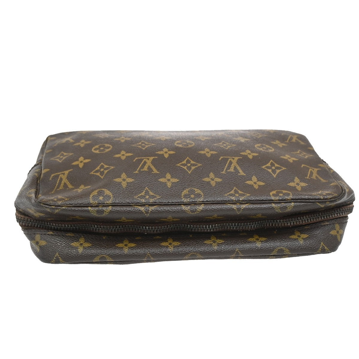 Louis Vuitton Trousse Toilette Monogram Canvas, BROWN, CANVAS, Clutche & pouche