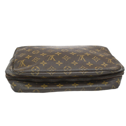 Louis Vuitton Trousse Toilette Monogram Canvas, BROWN, CANVAS, Clutche & pouche