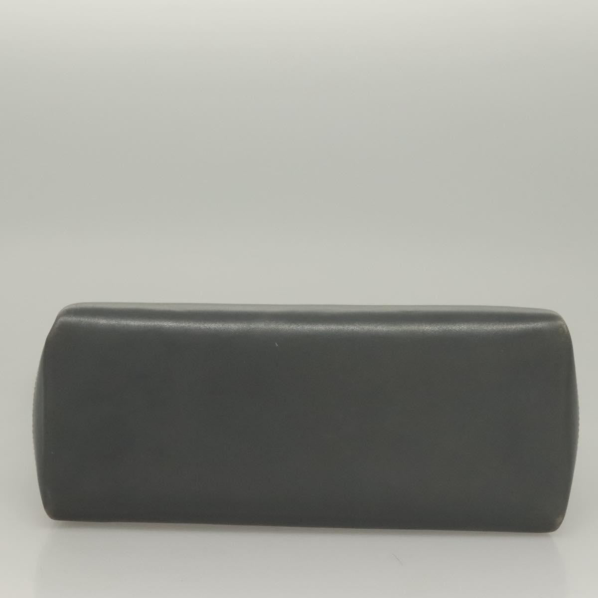 Gucci 1973 Top Handle Bag Leather, GRAY, LEATHER, Handbag