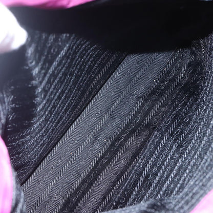 Prada Metal Handles Tote Tessuto, PURPLE, NYLON, Handbag