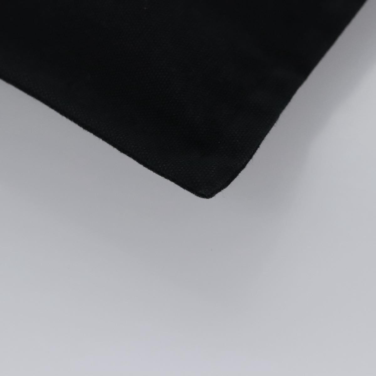 Hermes Bora Bora Pouch Toile, BLACK, CANVAS, Tote bag