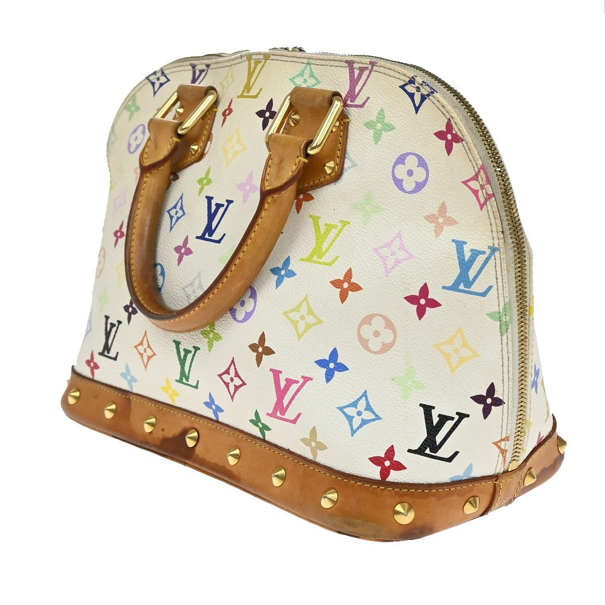 Louis Vuitton Alma Handbag Monogram Multicolor, MULTICOLOUR, CANVAS, Handbag