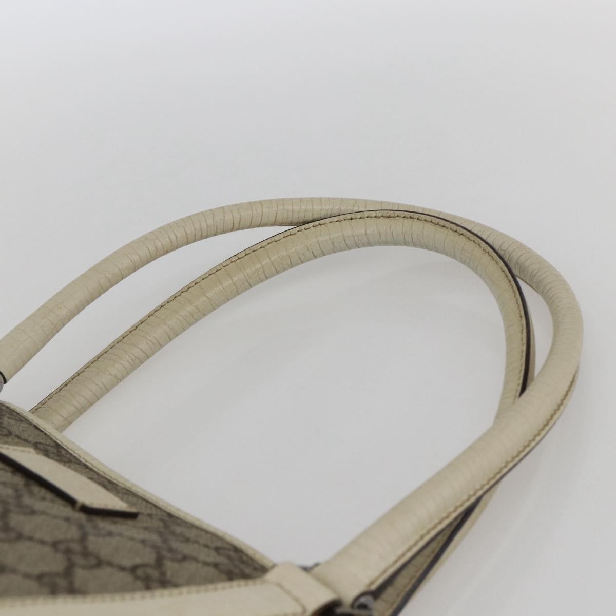 Gucci Joy Tote GG Coated Canvas with Leather, BEIGE, PVC, Tote bag