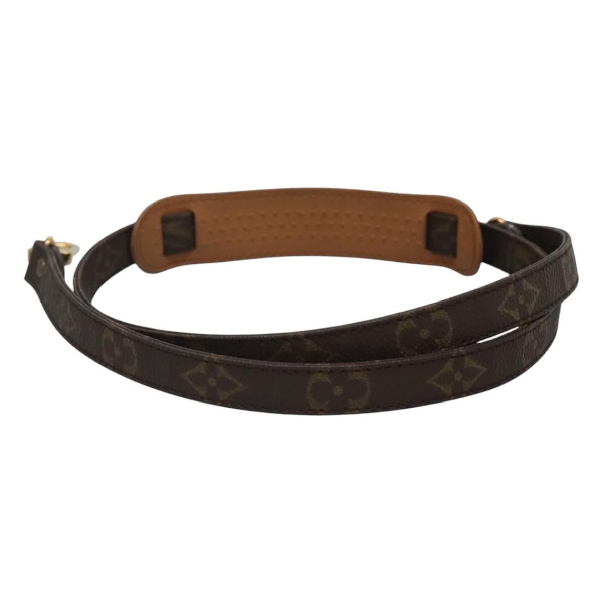 Louis Vuitton Bandouliere Strap Monogram Canvas, BROWN, CANVAS, Straps