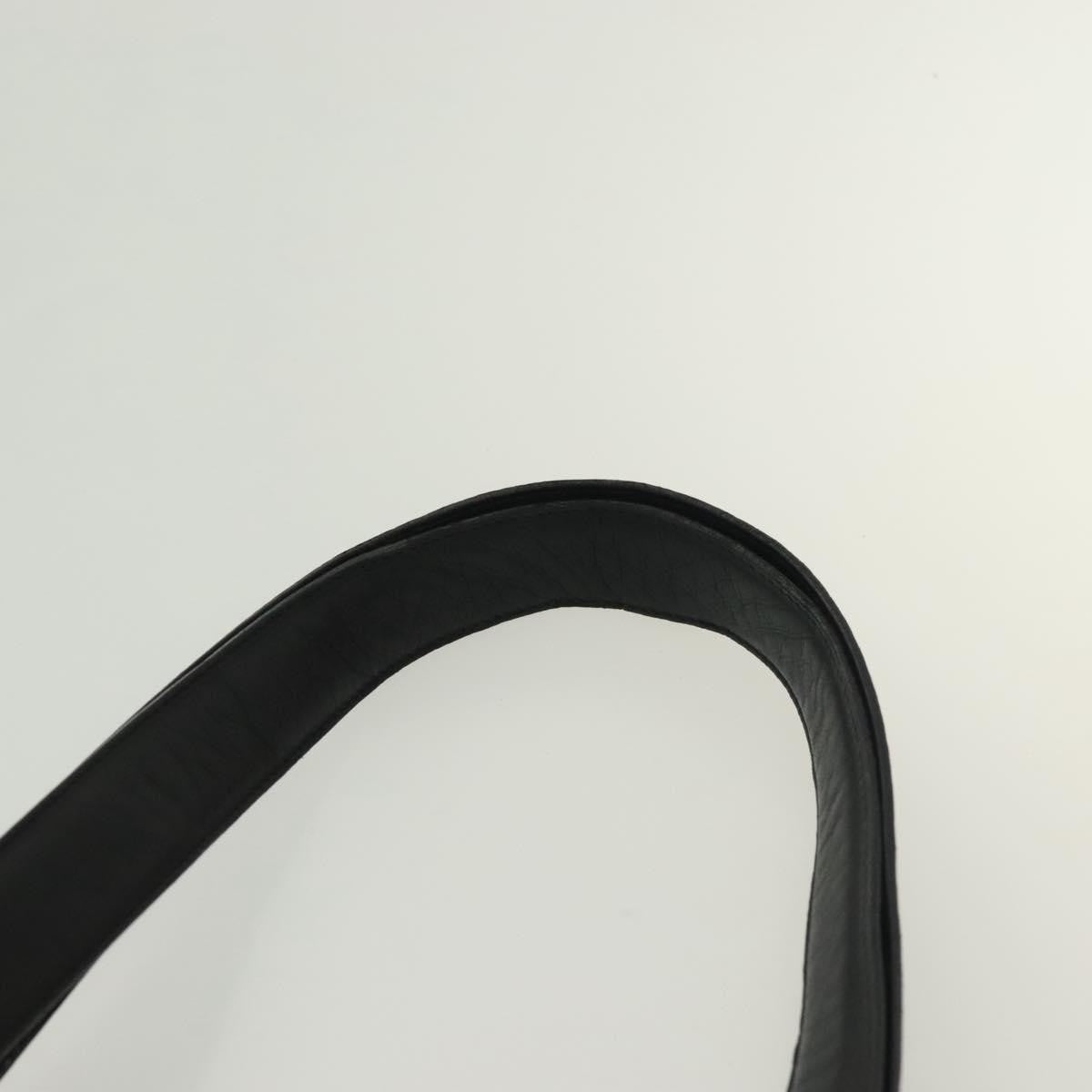 Salvatore Ferragamo Gancini Shoulder Bag Leather, BLACK, LEATHER, Shoulder bag