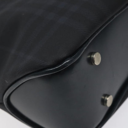 Burberry Nova Handbag Canvas, NAVY, PVC, Handbag