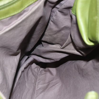 Bottega Veneta Intrecciato Leather, GREEN, LEATHER, Shoulder bag