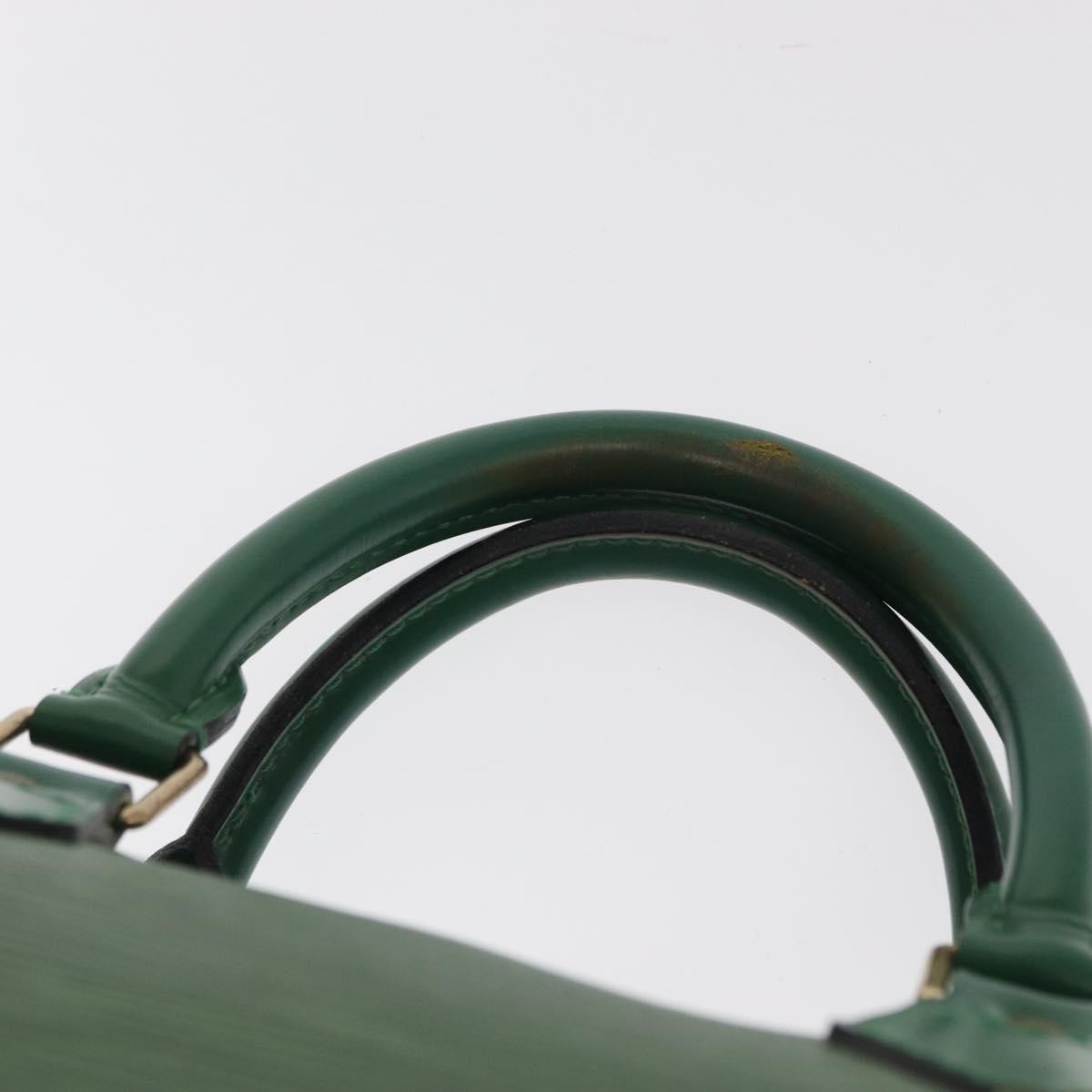 Louis Vuitton Speedy Handbag Epi Leather, GREEN, LEATHER, Handbag