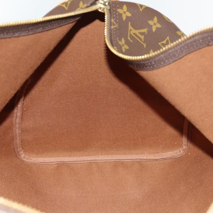 Louis Vuitton Keepall Bag Monogram Canvas, BROWN, CANVAS, Travel bag