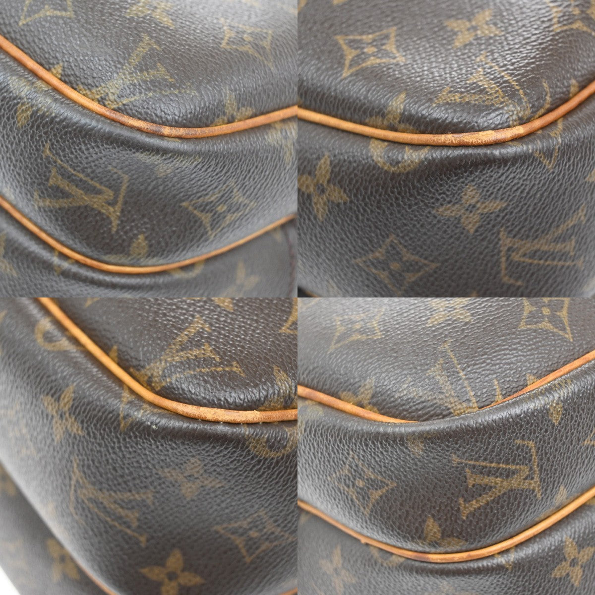 Louis Vuitton Reporter Bag Monogram Canvas, BROWN, CANVAS, Shoulder bag