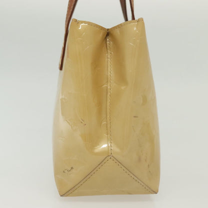 Louis Vuitton Reade Handbag Monogram Vernis, BEIGE, PATENT_LEATHER, Handbag