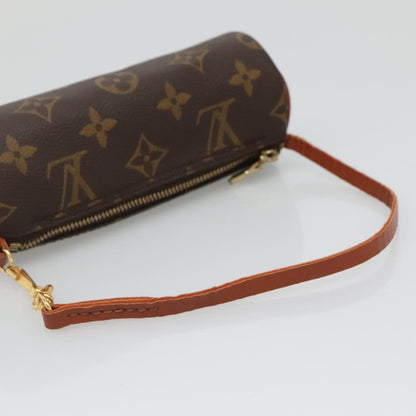 Louis Vuitton Papillon Pochette Monogram Canvas, BROWN, CANVAS, Handbag