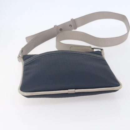 Loewe Anagram Shoulder Bag Canvas, NAVY, PVC, Shoulder bag