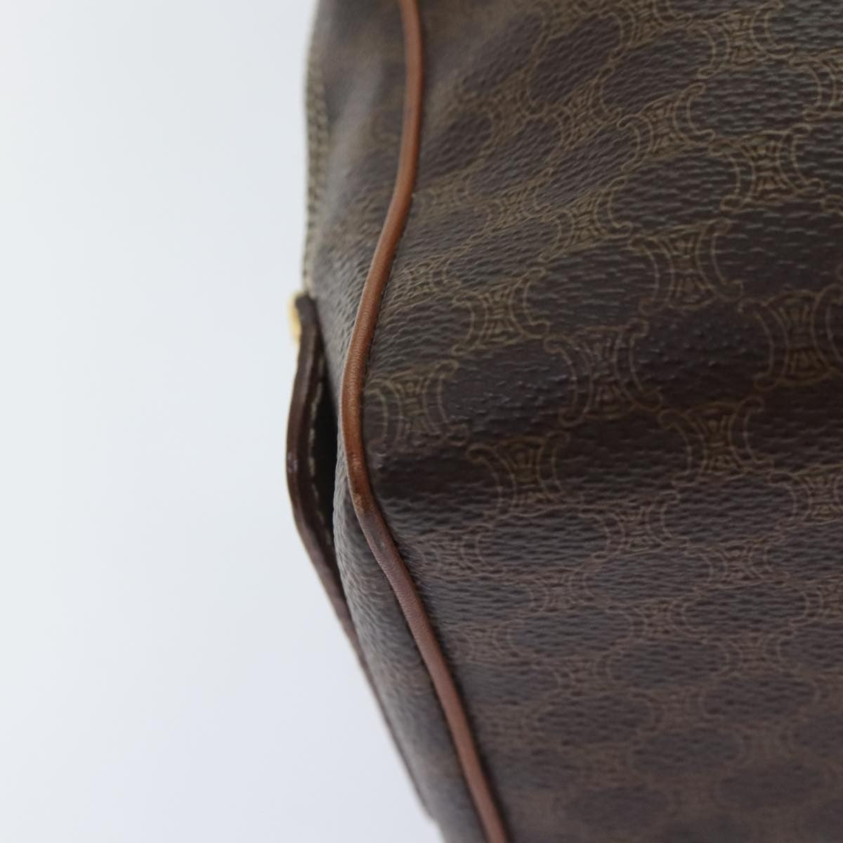 Celine Macadam Pochette Clutch, BROWN, CANVAS, Clutche & pouche