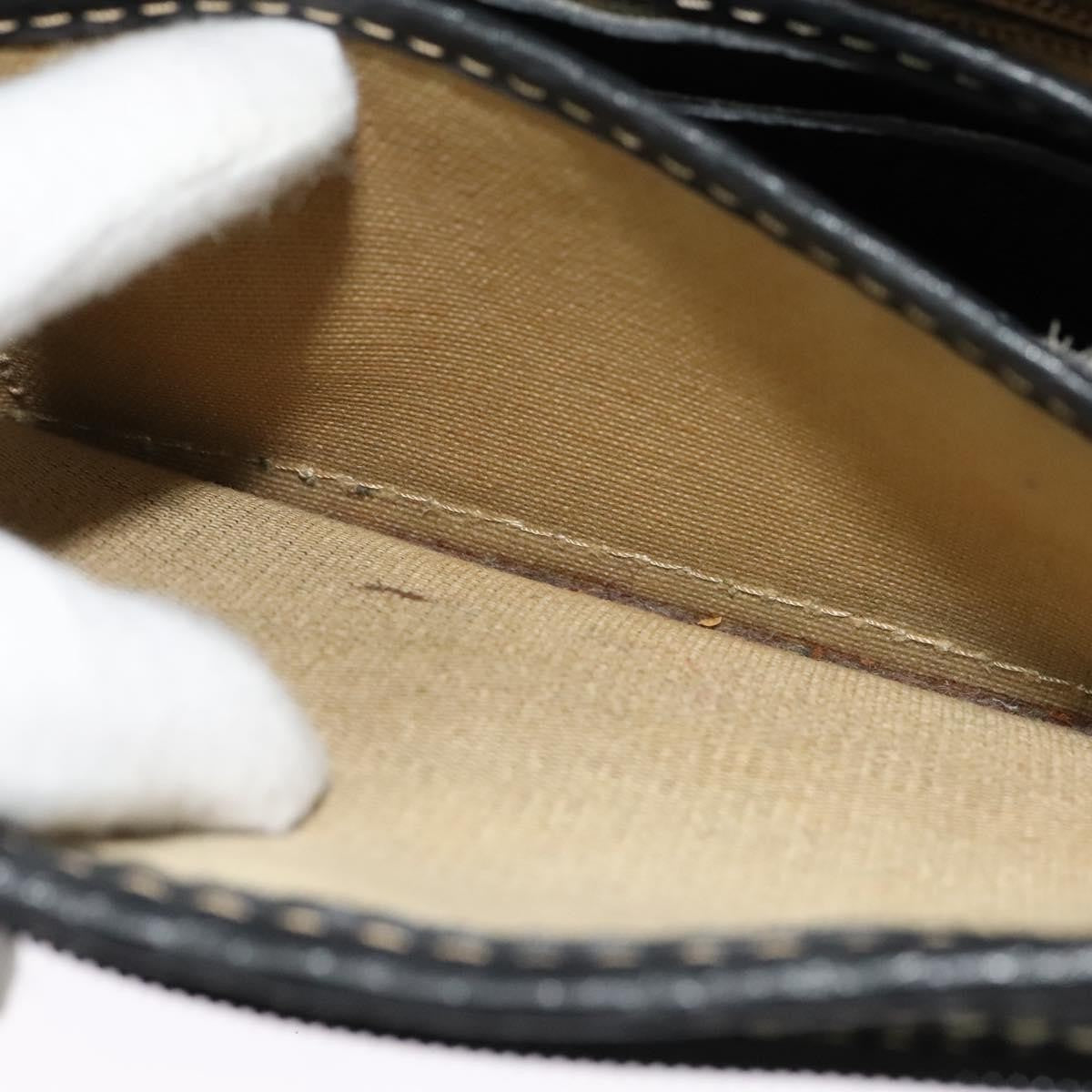 Celine Shoulder Bag Leather, BLACK, LEATHER, Shoulder bag