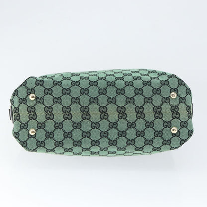 Gucci Full Moon Boston Bag GG Canvas, GREEN, CANVAS, Travel bag