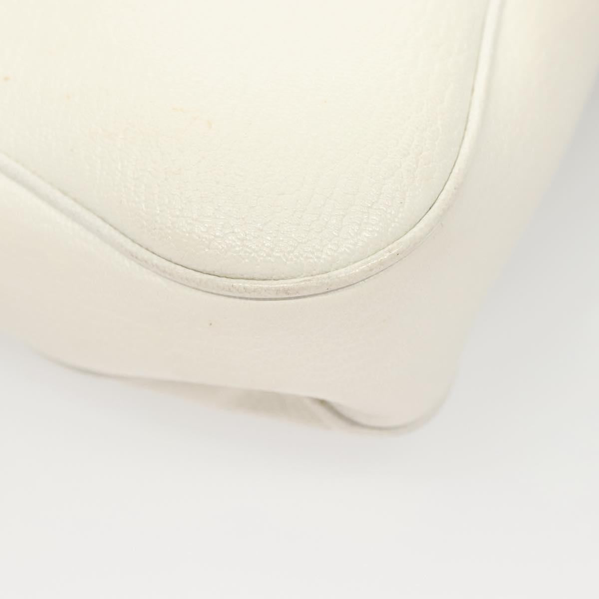 Salvatore Ferragamo Vintage Vara Hobo Leather, WHITE, LEATHER, Shoulder bag