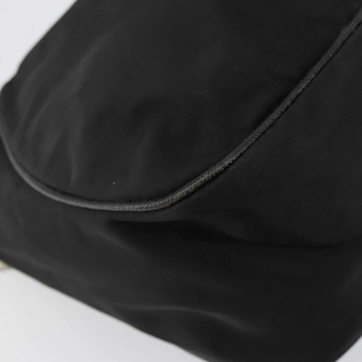Prada Vintage Shoulder Bag Tessuto, BLACK, NYLON, Shoulder bag