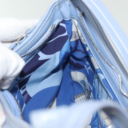 Salvatore Ferragamo Vala Shoulder Bag Leather, BLUE, LEATHER, Shoulder bag