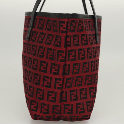 Fendi Zucca Tote bag FF motif, RED, CANVAS, Tote bag