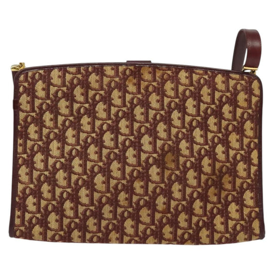 Christian Dior Trotter shoulder bag Canvas, RED, CANVAS, Shoulder bag