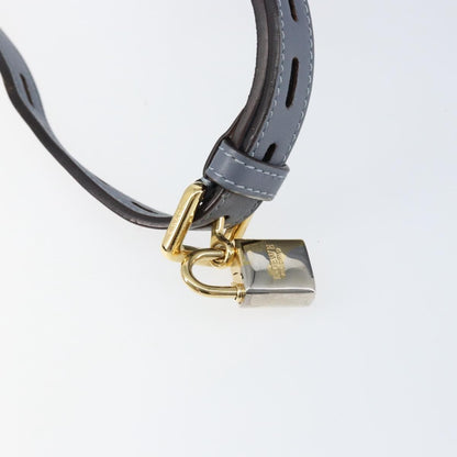 Loewe Anagram Shoulder Bag Leather, BLUE, LEATHER, Shoulder bag