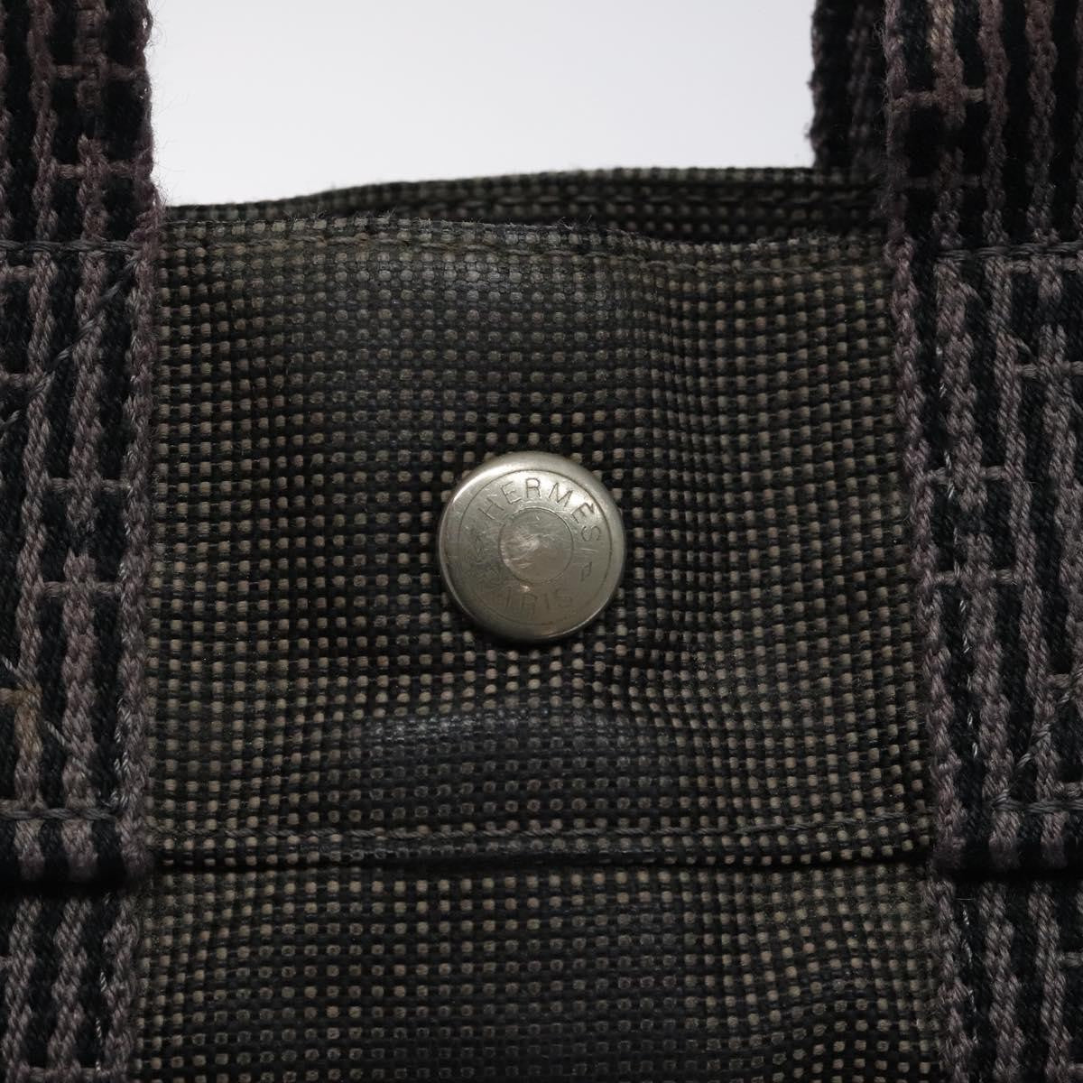 Hermes Fourre-tout Herline Fourre-tout Herline, GRAY, CANVAS, Tote bag